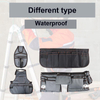 Waterproof Black Electrician Men Waist Tool Bag Portable Running Belt Bag