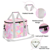 Portable Cooler Bag 30-Can Soft Sided Cooler Tote Insulated Leakproof Waterproof Lunch Box with Removable Shoulder Strap