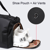 Personalized Women Waterproof Sports Gym Duffle Bag with Shoe Compartment And Luggage Sleeve