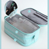 Wholesale Multifunctional Cosmetics Bag Women Makeup Waterproof 3 Layers Wet Dry Toiletry Bag for Travel Custom Logo