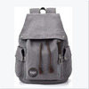 Custom Women Men Canvas Backpack Rucksack Weekender Bag Laptop Bag School Backpack Kids Yellow