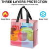 High Quality Custom Large Capacity Reusable Kids Lunch Cooler Bag For School Boys Girls
