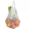 Popular reusable organic cotton mesh produce shopping grocy bags
