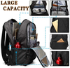 Wholesale Anti Theft Laptop Backpack with Usb Custom Logo Travel Rucksack Large Capacity Leisure Backpacks
