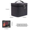 Travel Makeup Bag for Women Large Capacity Makeup Organizer Bag Makeup Brushes Bag