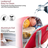 High Quality Thermal Aluminium Foil Insulated Lunch Bag 300D 600D Oxford Cooler Hand Bag