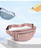 Top Quality Fashion Nylon Fanny Pack Waterproof Zipper Waist Bag Custom Logo for Traveling Jogging Sport