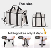 Custom Printed Portable Large Insulated Tote Bag Thermal Lunch Cooler Bag for Travel Camping Picnic