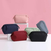 Cheap Wholesale Promotional Solid Customized Logo Women Cosmetic Bag Make Up Organizer Toiletry Bags