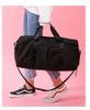Waterproof Gray Duffle Bag for Men Lightweight Travel Duffle Bag Overnight Shoulder Bag