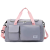 Lightweight Multifunction Polyester Travel Women Duffel Bag Outdoor Gym Sport Bag With Shoe Compartment
