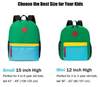 Custom Durable Children Back Pack Schoolbag 15inch Little Kids Backpack for Boys Toddler School Bag Fits 3 To 6 Years Old