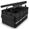Car Trunk Organizer With Foldable Lid Collapsible Cargo Portable Travel Toy Accessories SUV Car Storage Organizer