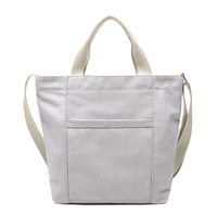 Womens shoulder sling canvas handbag customized high quality