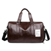 Wholesale 15 Inches Leather Travel Duffle Overnight Tote for Men Women 23L Water Resistant Gym Sports Tote Duffel Bag