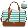 Custom Waterproof Weekender Travel Bag with Shoe Compartment Outdoor Duffel Bag for Women