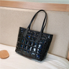 Puffer Quilted Tote Bag Shopping Working Large Weekend Puffy Fitness Bag Waterproof Black Puffy Workout Hand Bags