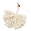 Organic Cotton Baby Bath Ball Home Spa Weave Loofah Shower Sponge Pouf Mesh Brush Cotton Mesh Bath Ball