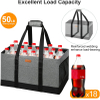 Reusable Grocery Bags Foldable Washable Large Storage Bins Basket Custom Ex Large Shopping Tote Bags Factory