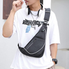 Portable Custom Slim Concealed Shoulder Backpack Crossbody Bag Underarm Armpit Chest Bag Casual Daypack for Travel Work