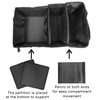Collapsible Car Trunk Organizer Storage Box Multifunctional Kids Car Seat Organizer with Cup Holders
