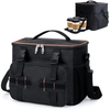 Amzon's Outdoor Picnic 30L Large Insulated Bag With Cup Holder Portable Shoulder Thermal PEVA Lunch Cooler Bag