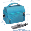 BSCI Factory Multi-layer Large Thermal Insulated Lunch Bag Portable Shoulder Refrigerated Cooler Bag