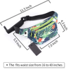 Custom Fashion Women Girl Waist Fanny Pack Belt Bag Pouch Travel Hip Bum Bag Mini Purse