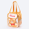 Custom Sublimation Insulated Lunch Cooler Bag Waterproof Logo Printed Cartoon Character Lunch Bag for Women Kids
