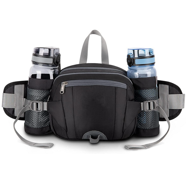 High Quality Fashion Waterproof Multi Pockets Hiking Cycling Running Belt Waist Bag Custom Sport Running Chest Fanny Pack