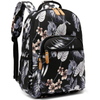 BSCI Factory Wholesale Custom LOGO Printing Flower Design Multifunctional Large Capacity Laptop Backpack