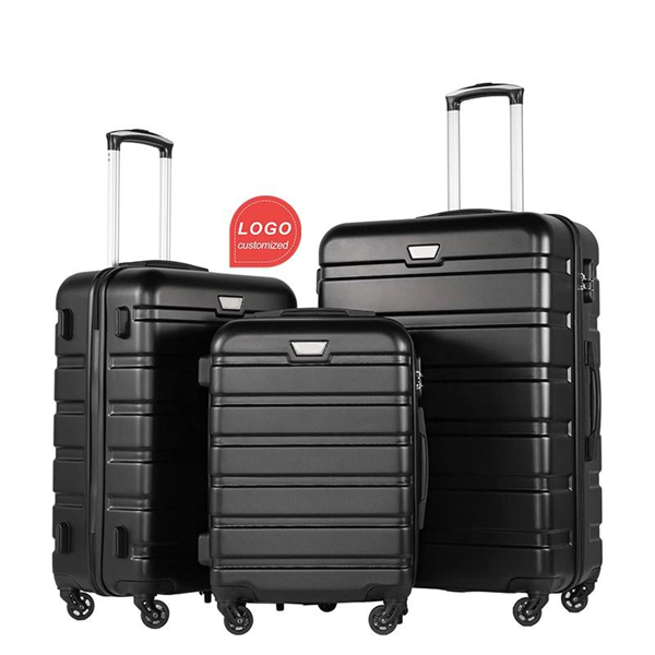 Professional Luggage Factory 3 Piece Set HardSide Luggage Lightweight Travel Suitcases with YKK Zipper And TSA Lock