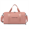 Woman Gym Sport Duffle Bag with Wet Pocket And Shoes Compartment Black Travel Duffel Bag for Women