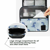 Folding Multi-functional Portable Storage Travel Makeup Bags Zippered Toiletry Bags for Kids