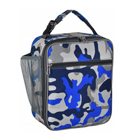 Insulated Lunch Bag Camo Cooler Bag Portable Carrying Lunch Box Bag