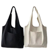 Custom Top Quality Canvas Cotton Tote Shopping Bag Calico Shopper Bags With Logo Printed