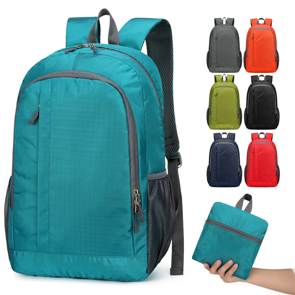 Hot Sell Lightweight Travel Backpack Custom Logo Durable Fabric Waterproof Folding Bags Day Packs