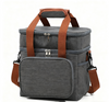 New Cross-border Hot Selling Double-layer Insulated Bag, Hand-held Crossbody Lunch Bag, Outdoor with Rice Insulated Bag