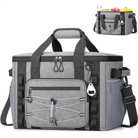 Custom Logo High Quality Portable Travel Cooler Bag 20L Polyester Insulated Cooler for Travel Picnic
