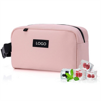 2025 Hot Sale Factory Custom ODM Small 600d Insulated Lunch Cooler Bag Freezable Leak-Proof Snack Pouch for Work School Travel