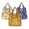 Reusable Fold Able Hot Sales Shopping Bag for Women Custom Printing Logo RPET Environmental Folding Bags with Handle