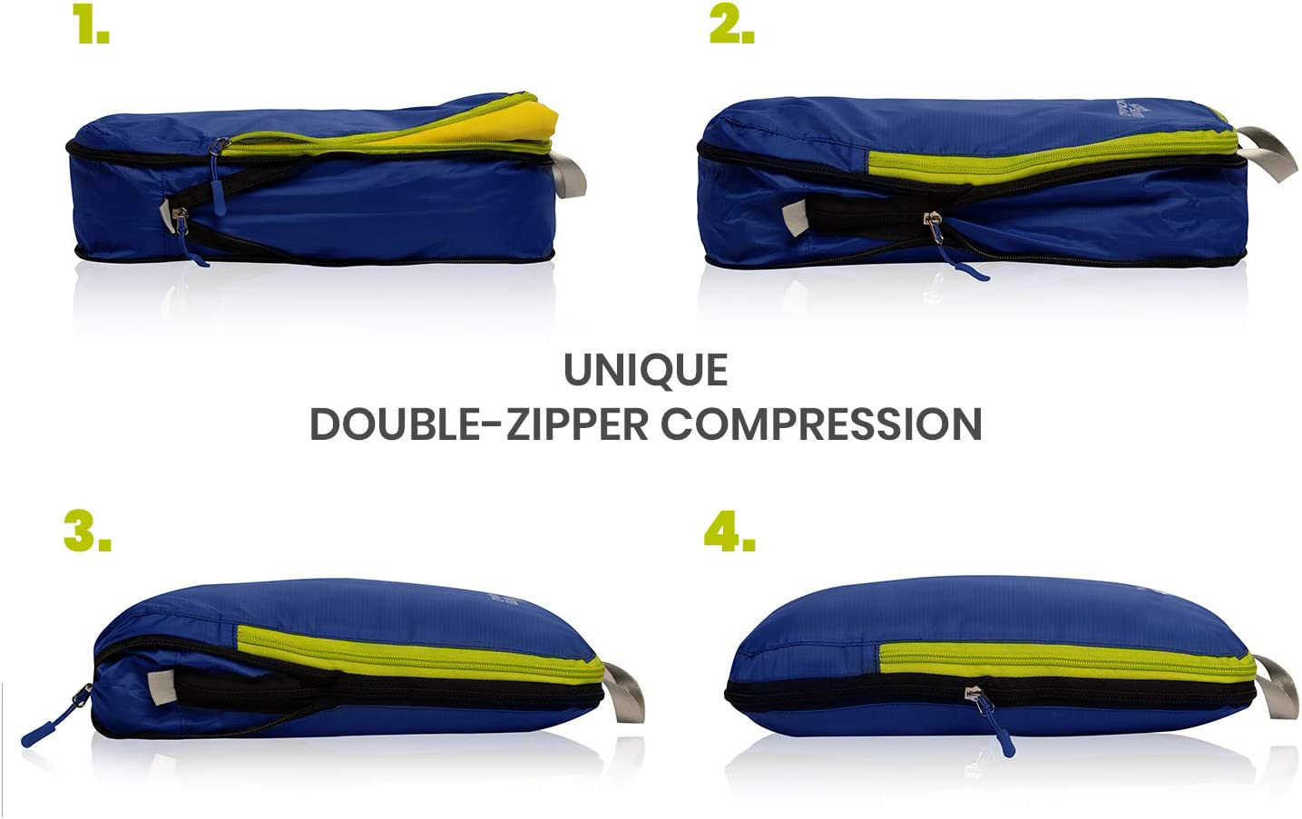 WellPromotion Compression Packing Cubes Set 