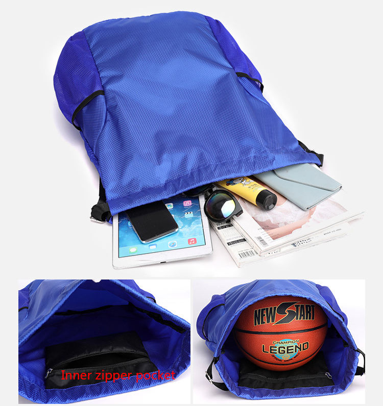 customized polyester drawstring bag iamge