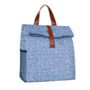 Large Capacity Portable Reinforced Aluminum Film Promotion Reusable Food Denim Cooler Lunch Bag Insulation