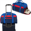 Lightweight Sports Travel Bags Good Polyester Large Capacity Travel Weekender Bag with Shoes Compartment for Men And Women