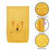 2024 Fashion Expandable Rolltop Travel School Backpack Sports Hiking Camping Outdoor Gym Rucksack for Women Yellow Color