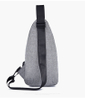 Custom casual outdoor chest bags mens travel messenger bag fashion chest bag with headphone plug