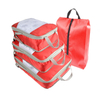 Compressible Folding Storage Bag Set Mesh Visible Travel Case Pull Rod Finishing Bag Travel Packing Cubes