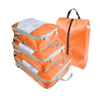 Compressible Folding Storage Bag Set Mesh Visible Travel Case Pull Rod Finishing Bag Travel Packing Cubes