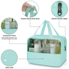 PU/PVC Waterproof Beauty Makeup Cosmetic Zipper Bag Travel Toiletry Make Up Kit Bags with Personal Logo